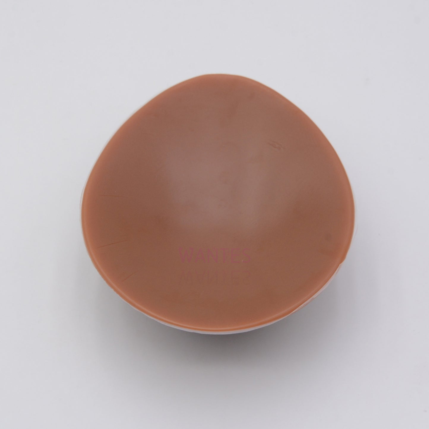 Single Piece Breathable Water Droplet Tan Silicone Bra Pads, Soft&Comfortable