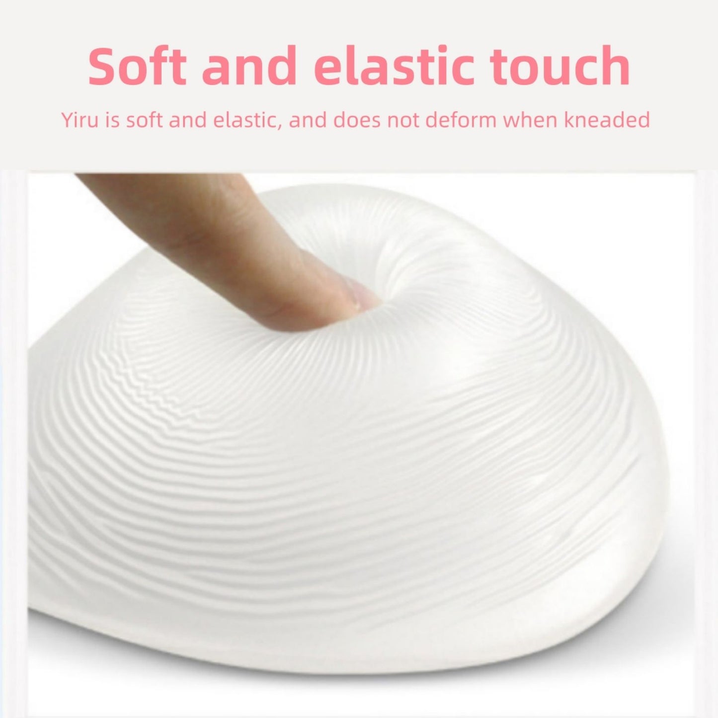 Single Piece Breathable Triangle Clear Silicone Bra Pads, Soft and Comfortable