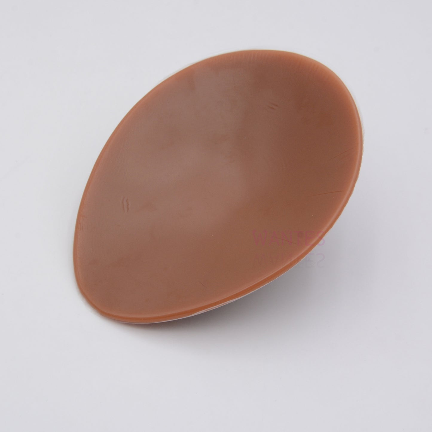 Single Piece Breathable Water Droplet Tan Silicone Bra Pads, Soft&Comfortable