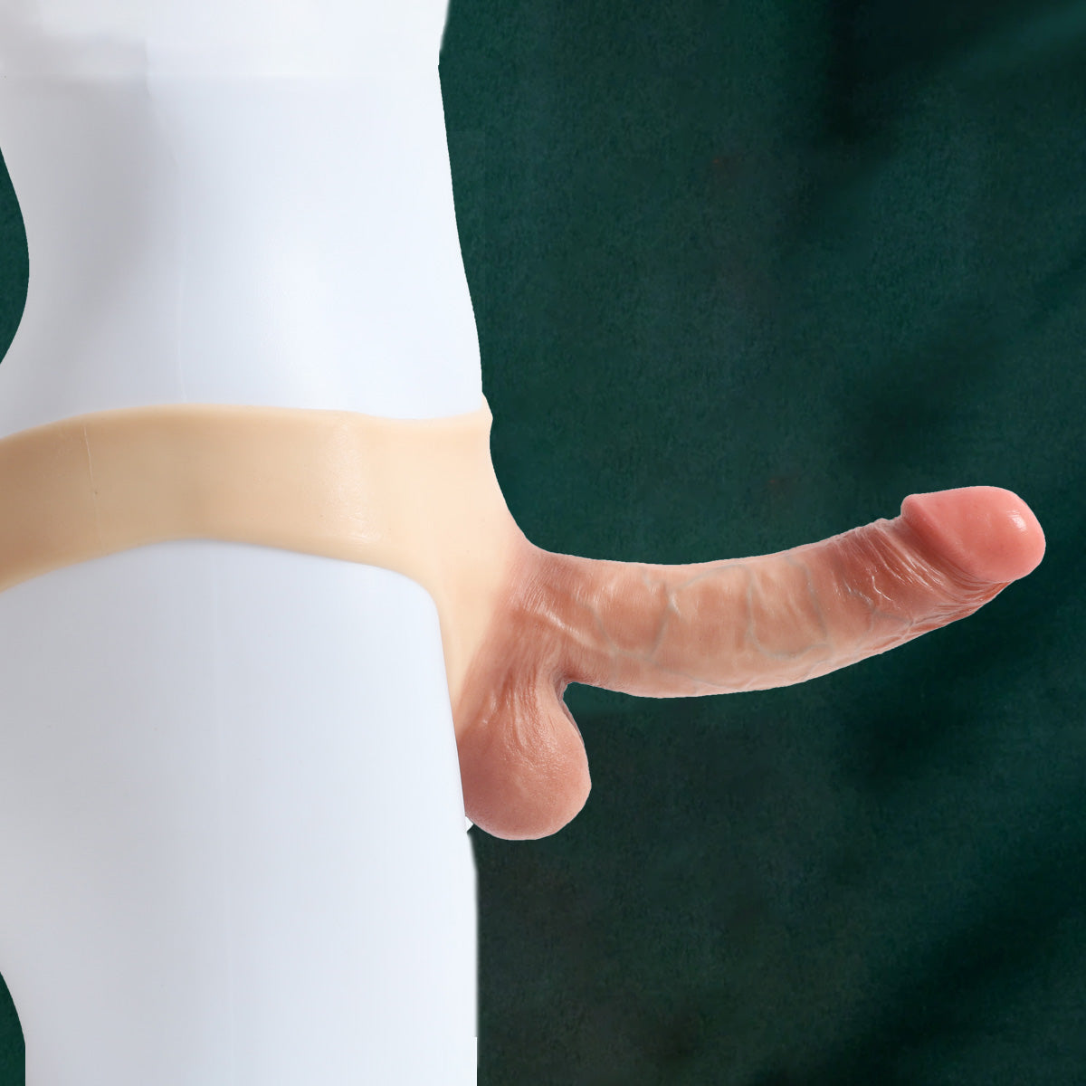 Single Piece Silicone Wearable Underwear with Giant Dildo, Sex Toy Huge Dildo Panties With Realistic Penis, Simulate Skin Texture G Spot Stimulator And Vagina Massager, Lesbian Sex Toy, Penis Enlargement Sleeve For Men