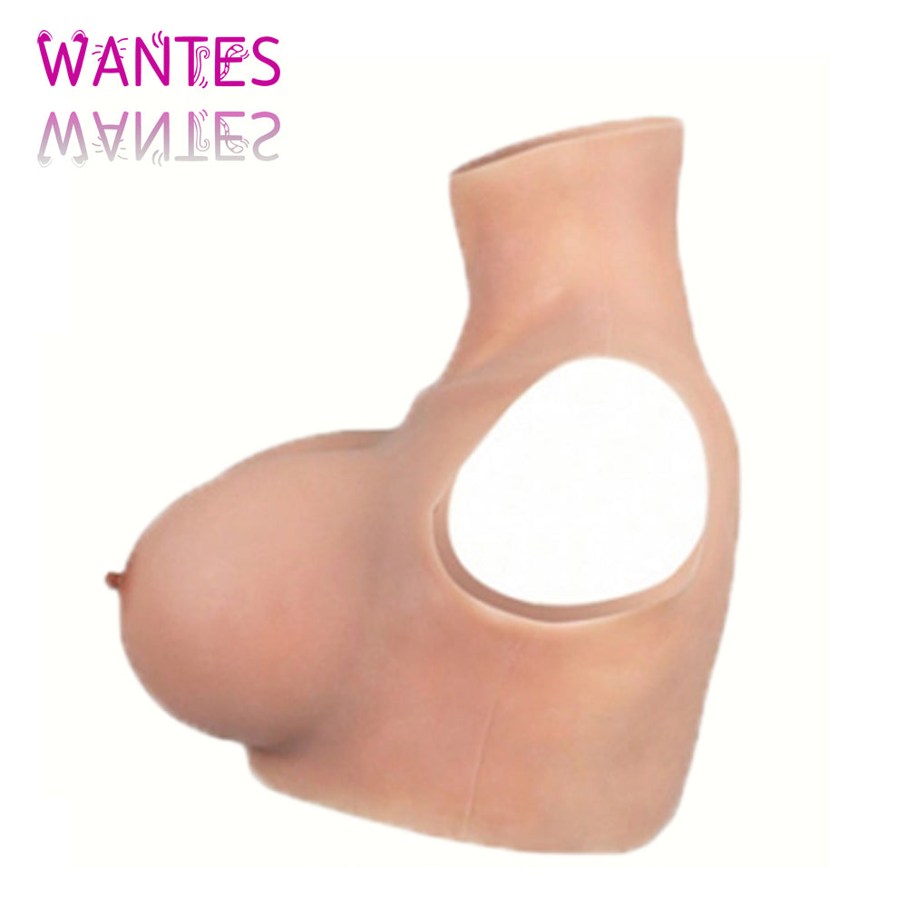 WANTES Fake boobs Silicone Breastplate Fake breasts Silicone breasts forms Breast plates