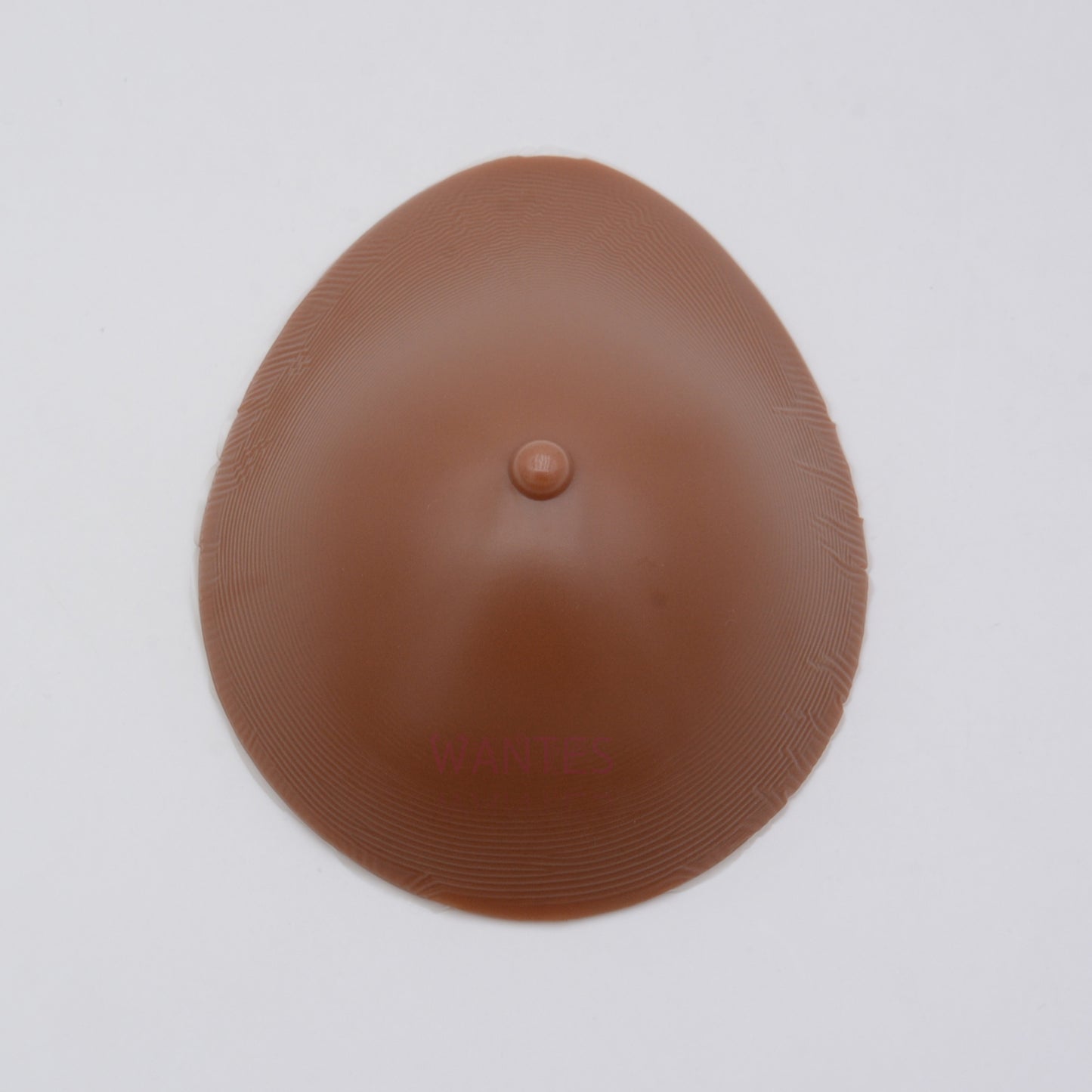 Single Piece Breathable Water Droplet Tan Silicone Bra Pads, Soft&Comfortable